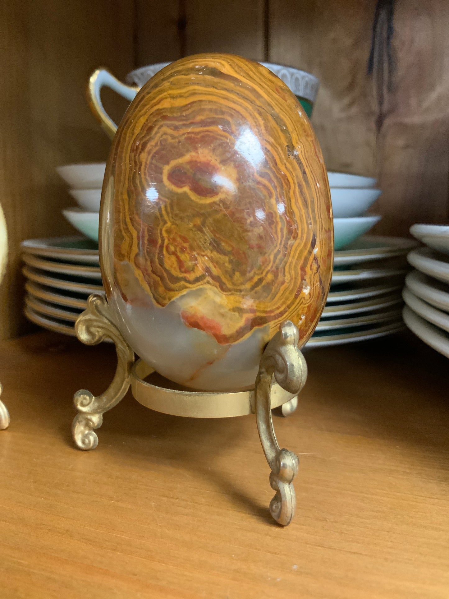 Genuine Crystal Agate Egg