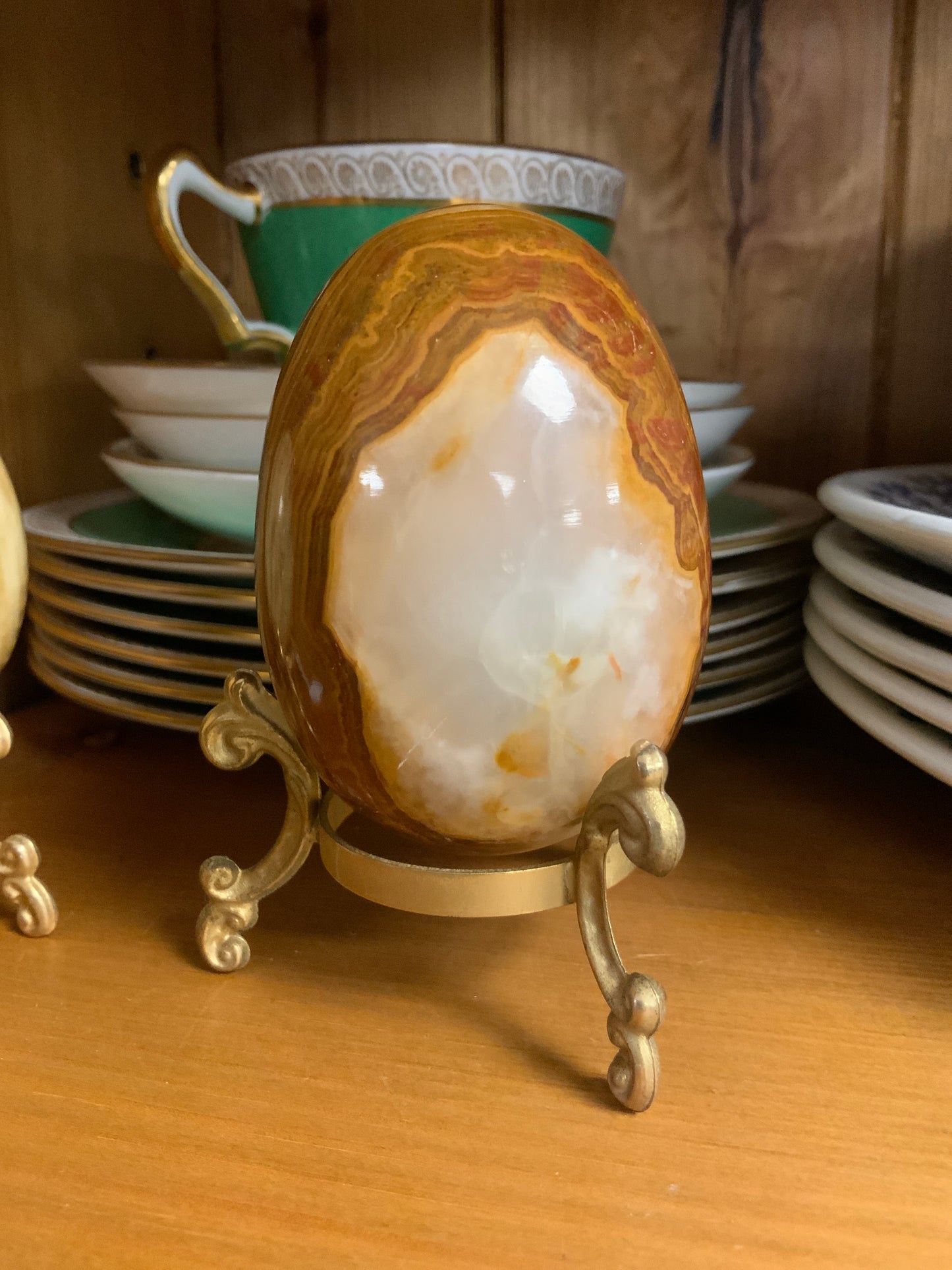 Genuine Crystal Agate Egg